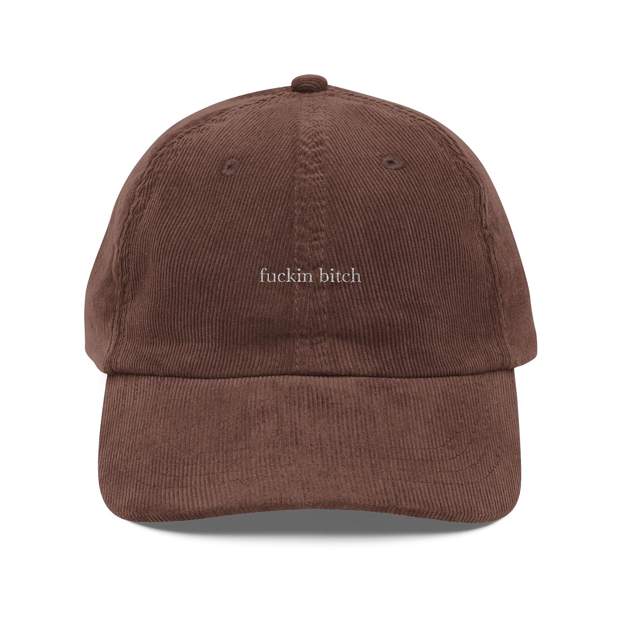 Vintage Corduroy Cap (Embroidery)