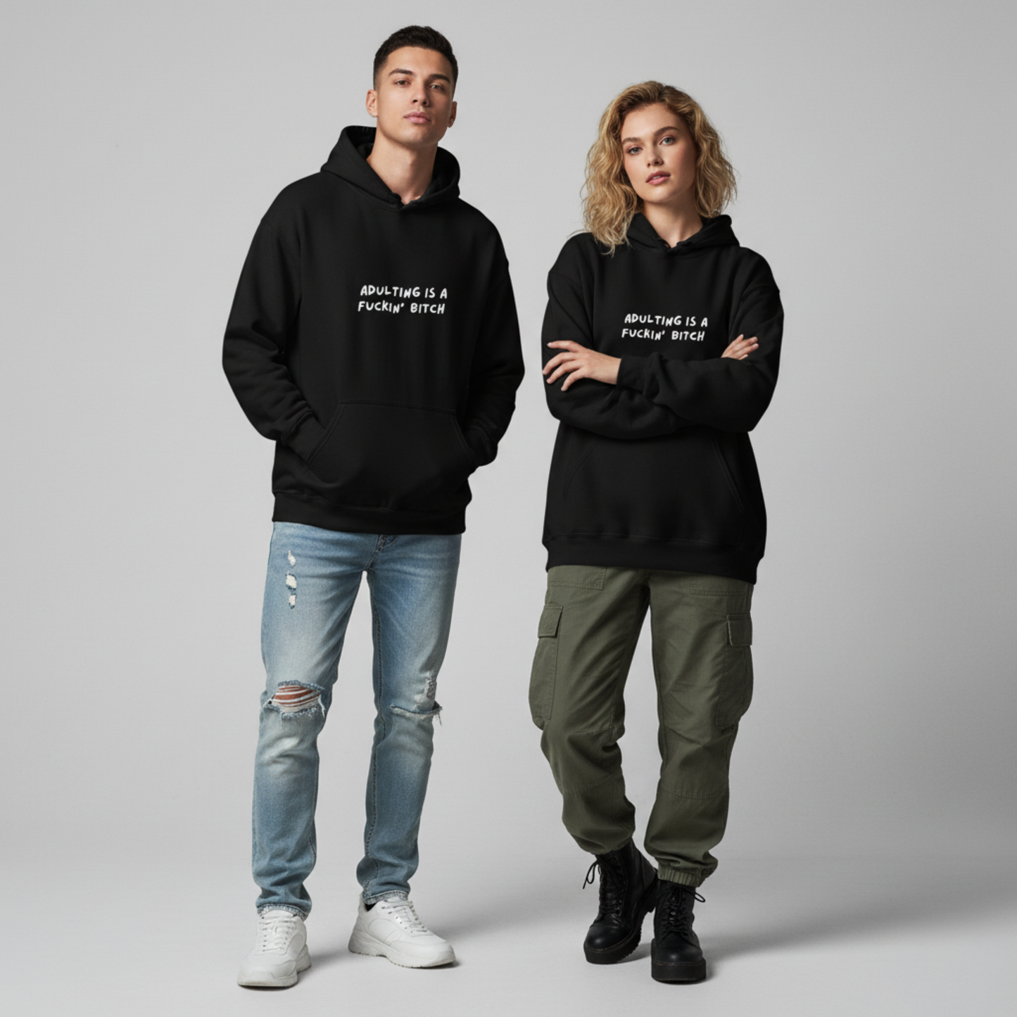 F*ck Adulting Hoodie