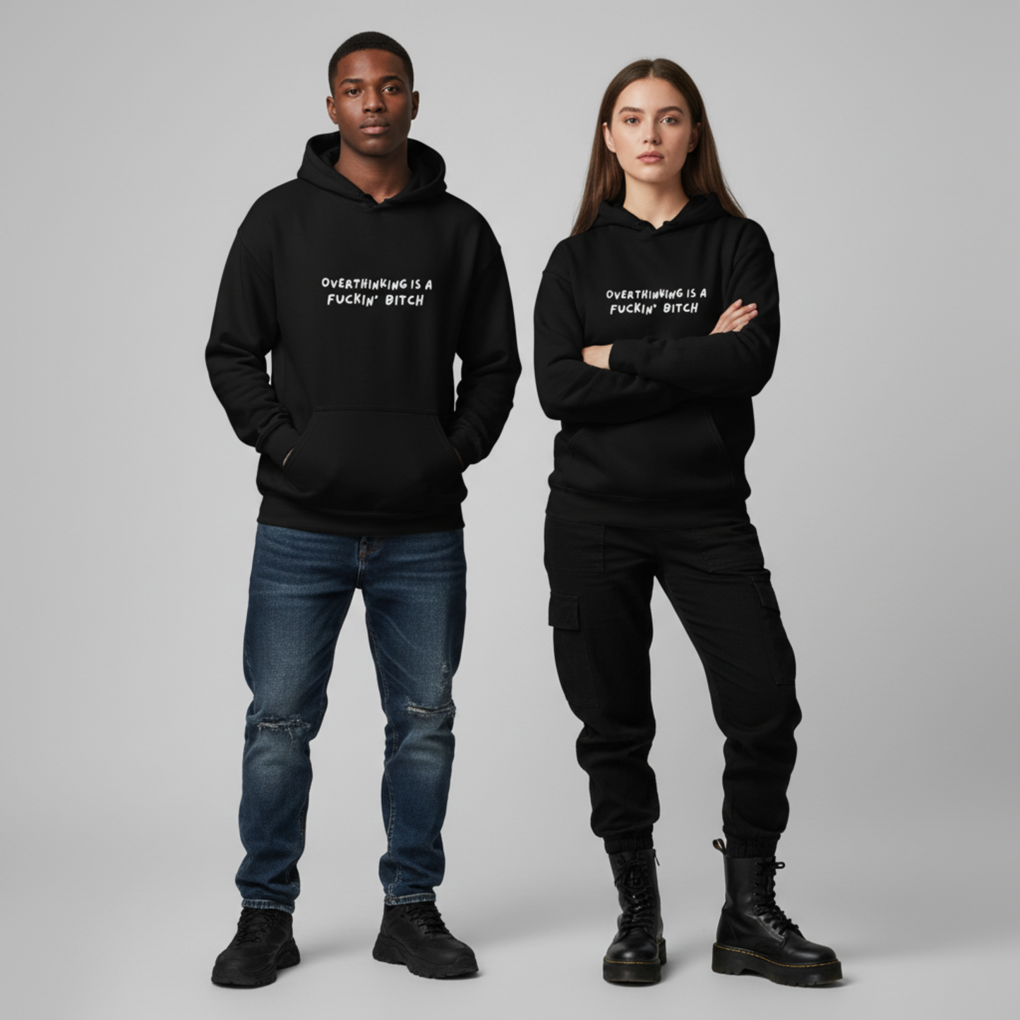F*ck Overthinking Hoodie